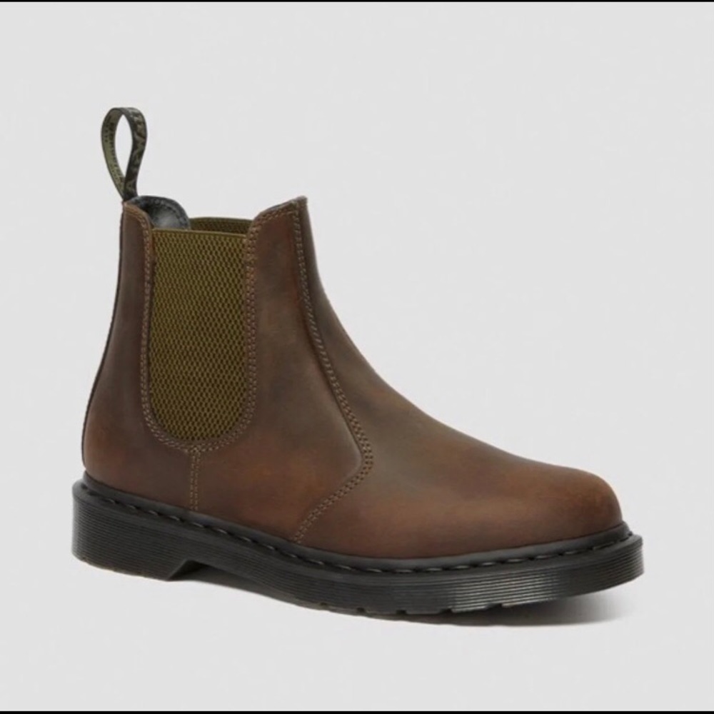 Dr Marten Crazy Horse Chelsea Leather Boots